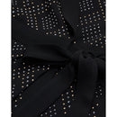 Wrap Dress - Black - Women