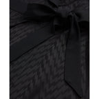 Wrap Dress - Black - Women