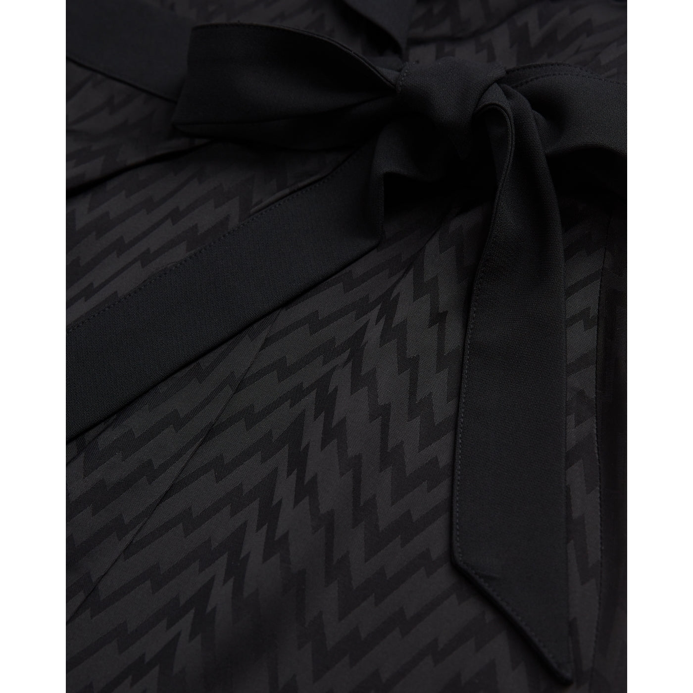 Wrap Dress - Black - Women