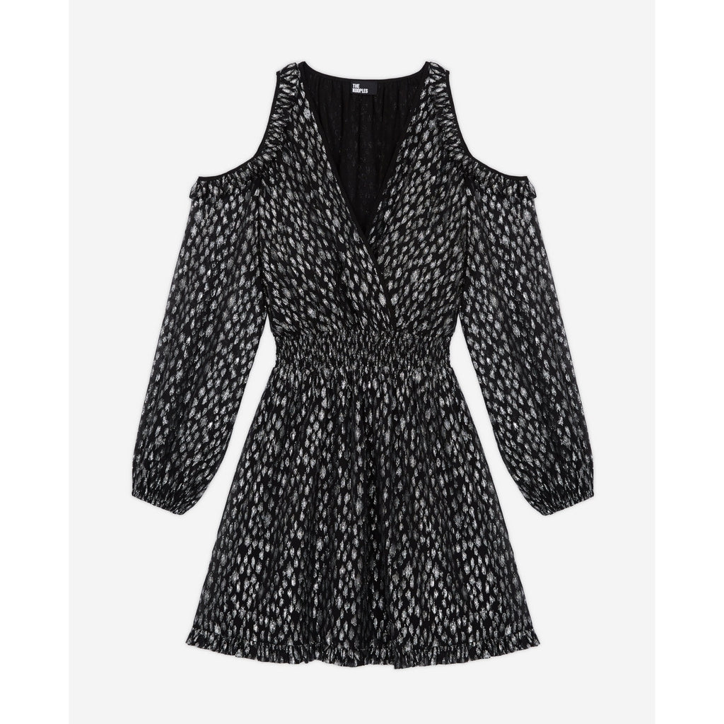 Skater Dress - Silver - Women