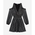 Skater Dress - Silver - Women