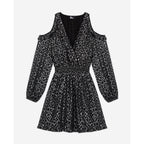 Skater Dress - Silver - Women