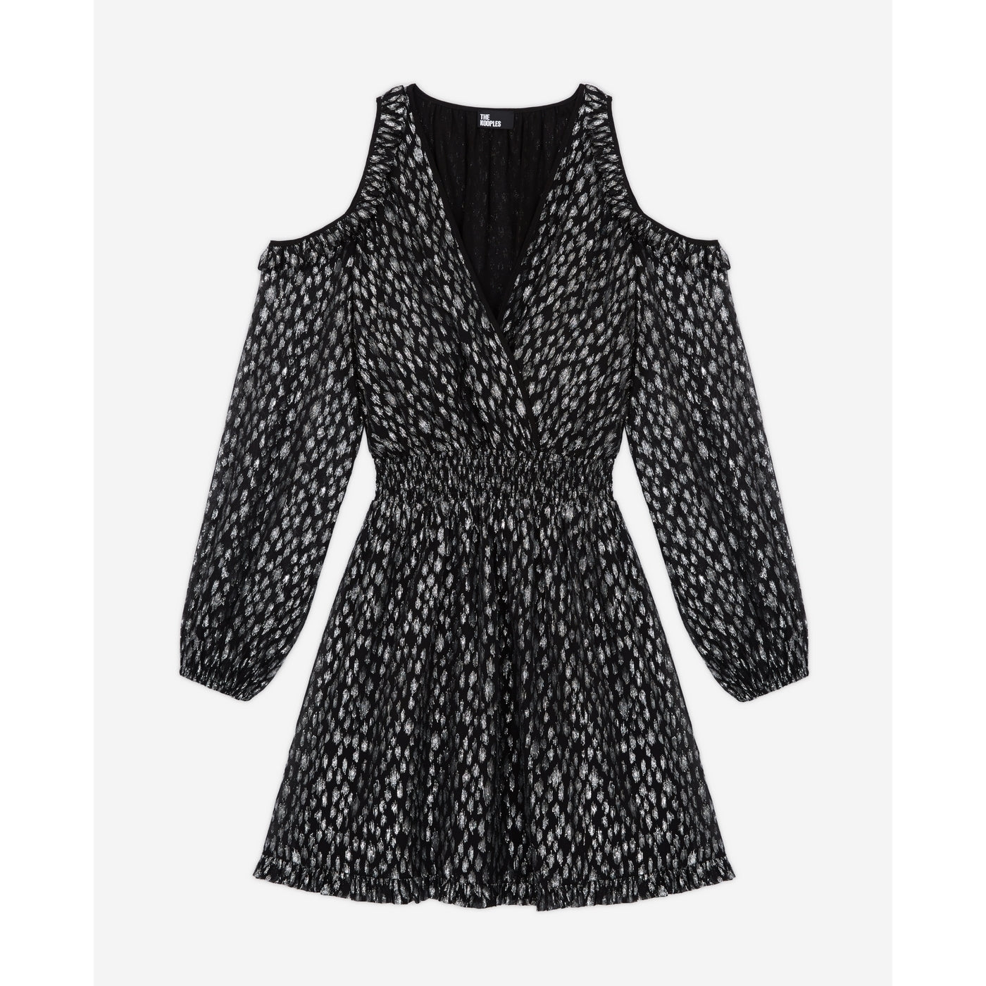 Skater Dress - Silver - Women