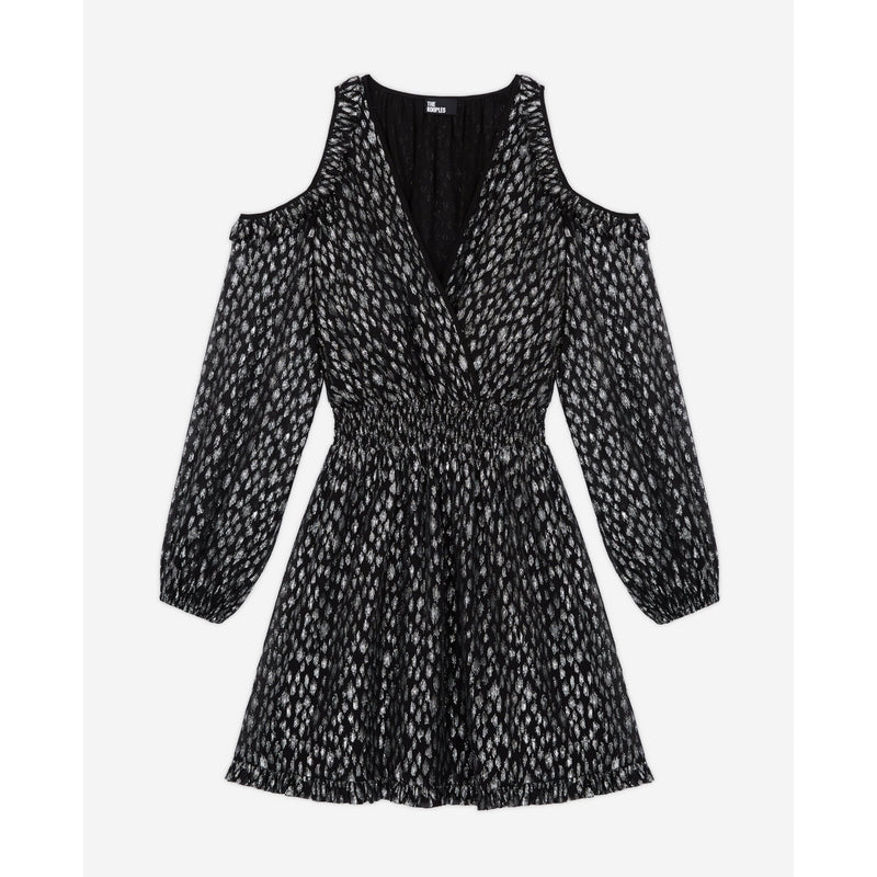 Vestido skater - Plata - Mujer
