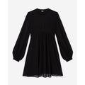 The Kooples - Short Long Sleeve Dress With Braids - Women