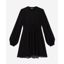 The Kooples - Vestido Corto De Manga Larga Con Trenzas - Mujer