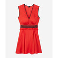 Skater Dress - Red - Women