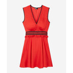 Skater Dress - Red - Women