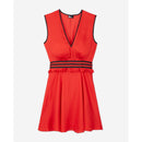 Vestido skater - Rojo - Mujer