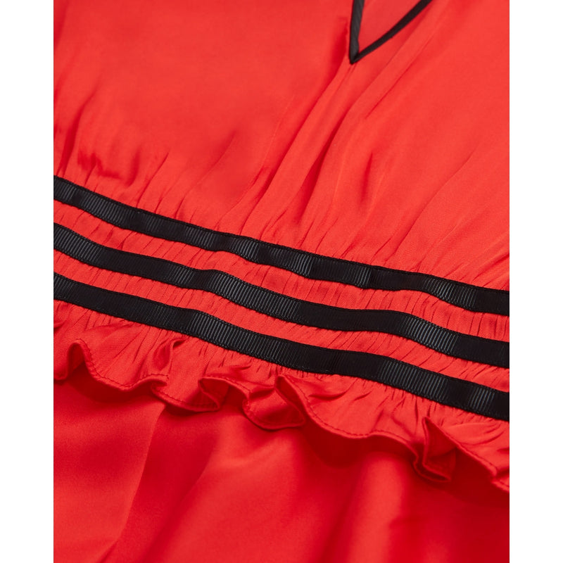 Vestido skater - Rojo - Mujer