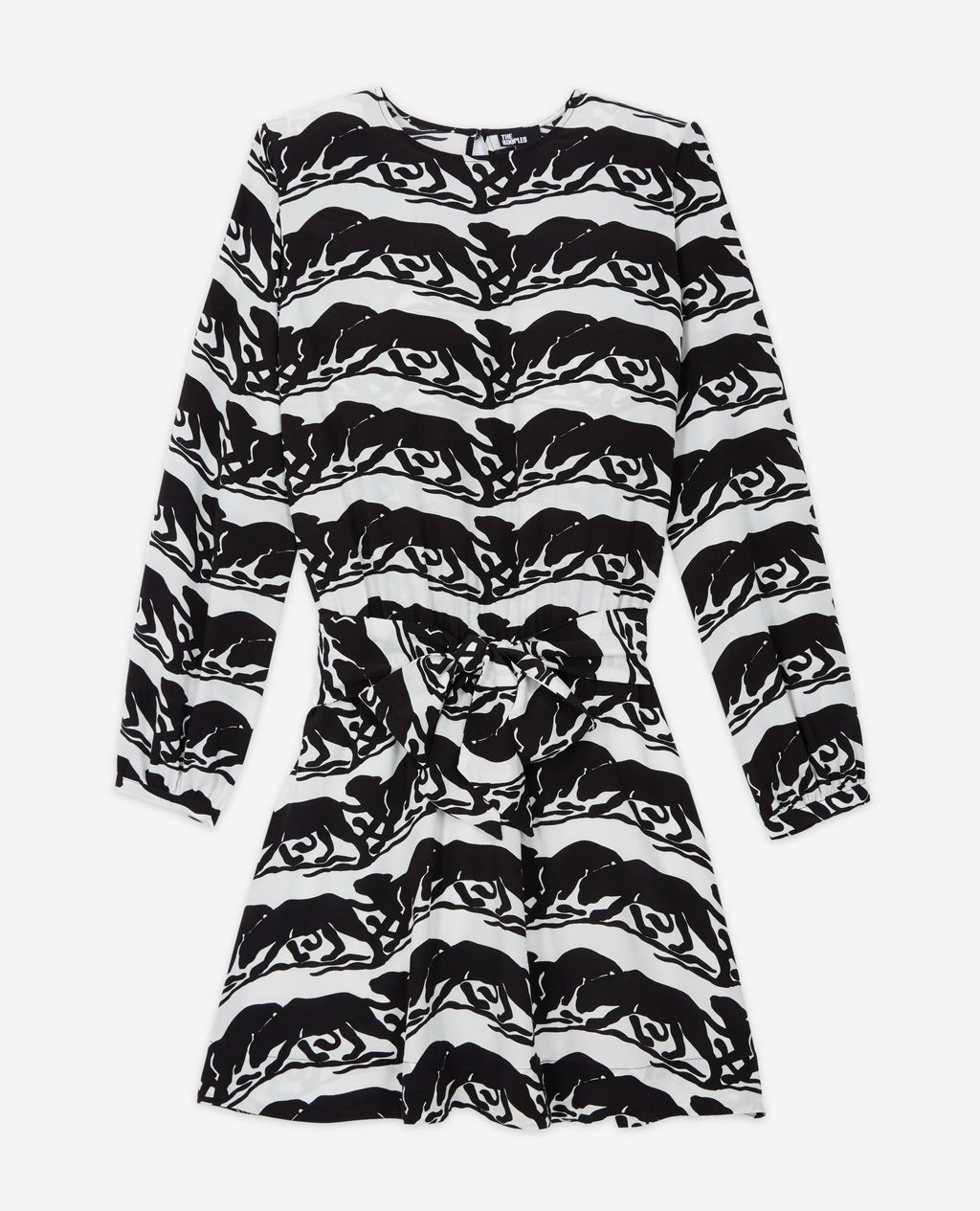 The Kooples - Robe - Noir Et Blanc - Femme