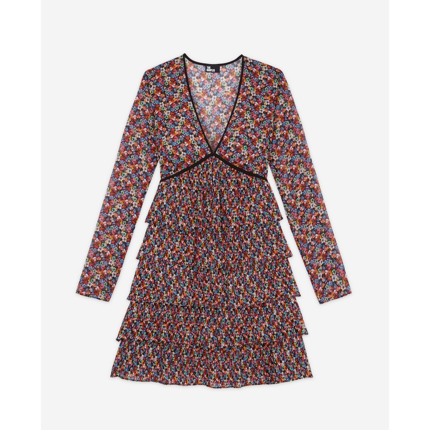 Ruffled Dress - Multicolor - Women