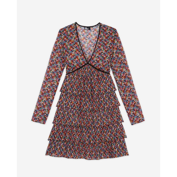 Ruffled Dress - Multicolor - Women