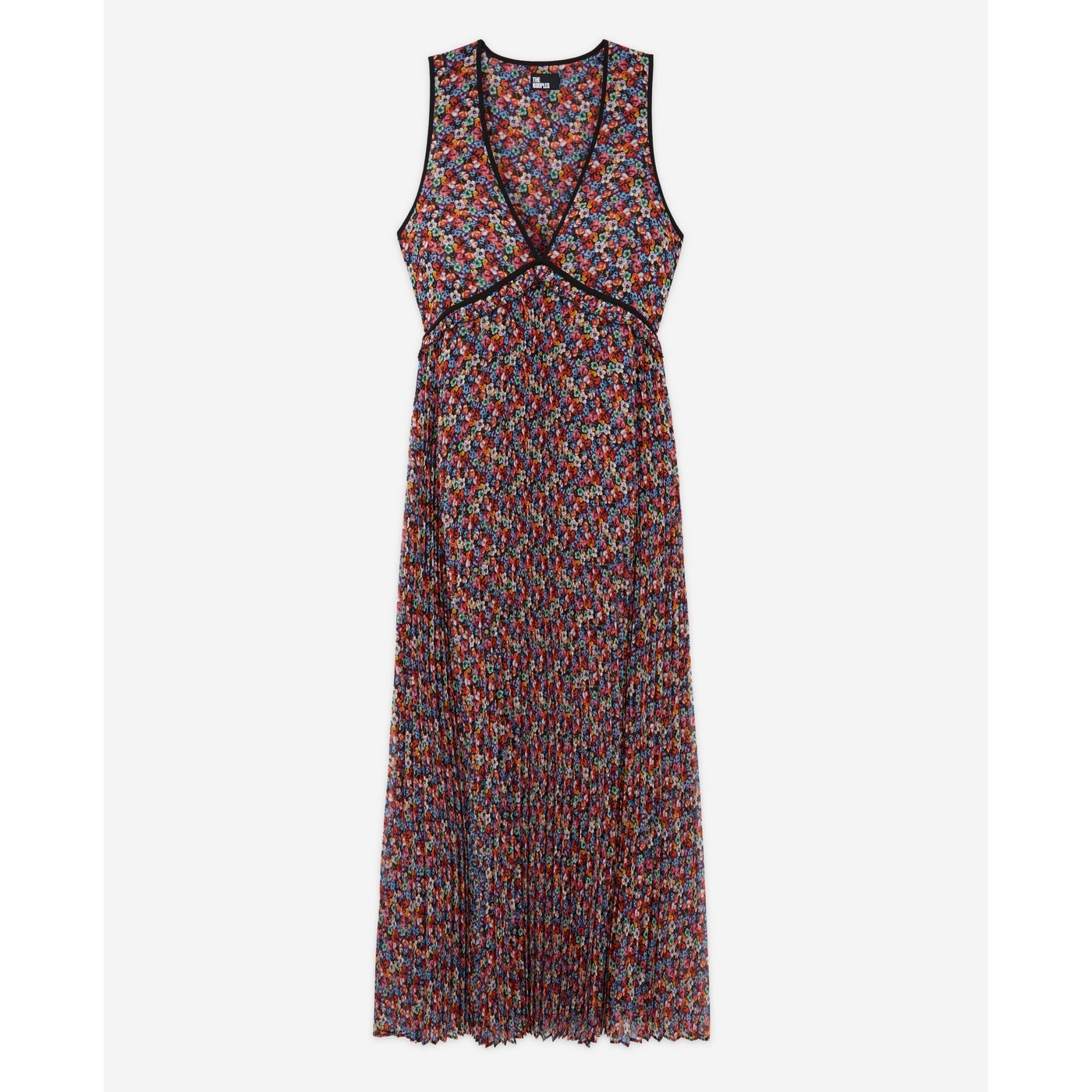 Pleated Dress - Multicolor - Women