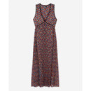 Vestido plisado - Multicolor - Mujer