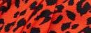 Vestido corto de leopardo - Mujer