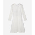Skater Dress - White - Women