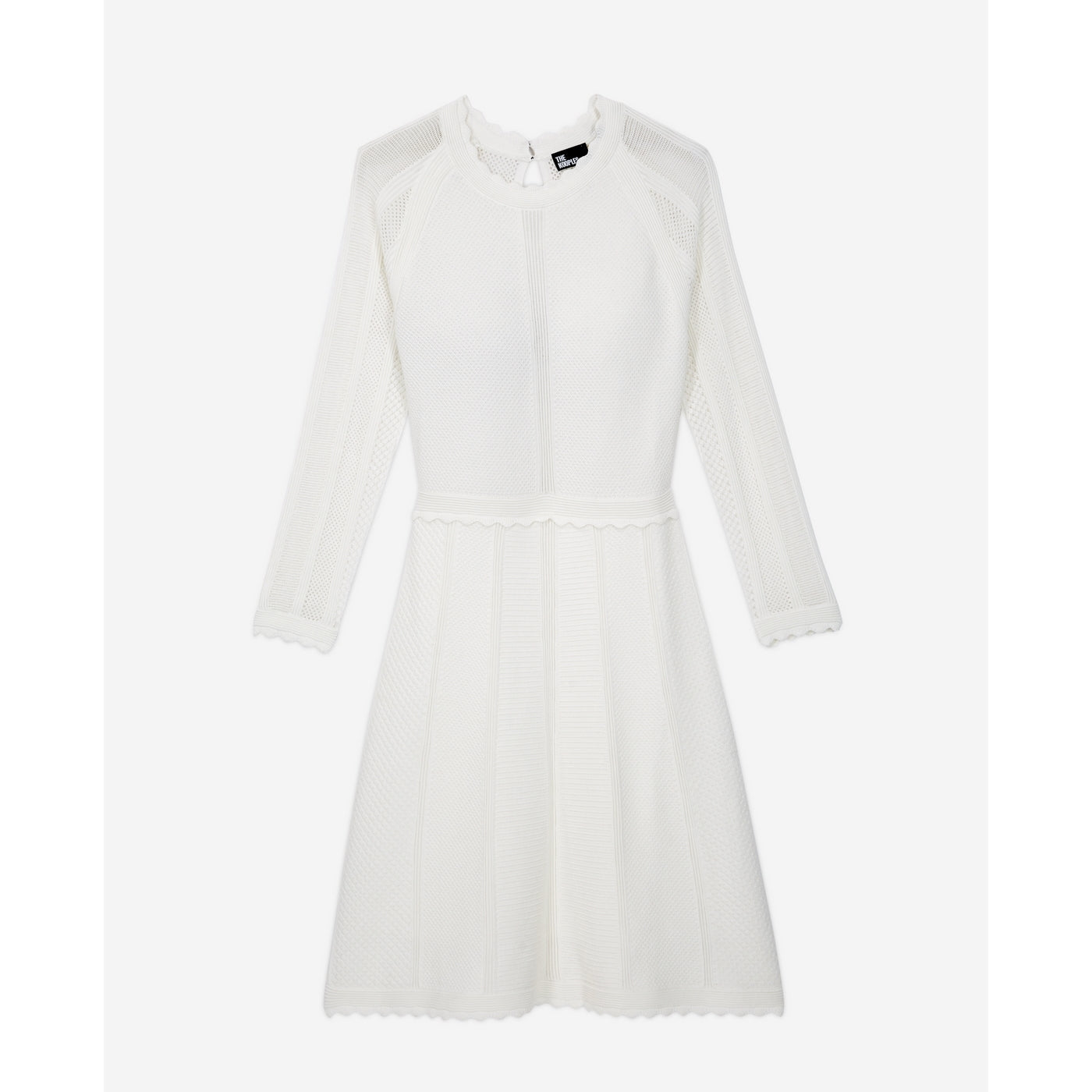 Skater Dress - White - Women