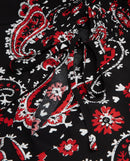 Robe - Noir Et Rouge - Femme