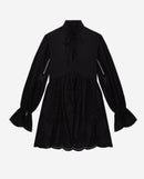 Robe À Manches Longues - Noir - Femme
