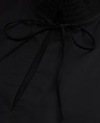 Long Sleeve Dress - Black - Women