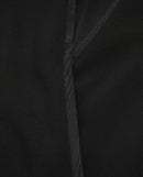 Robe Courte Croisée Noire - Femme