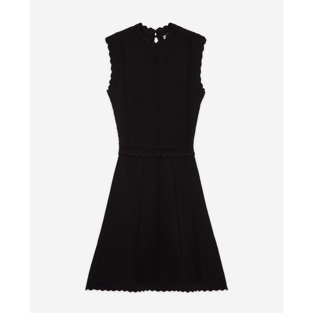 Skater Dress - Black - Women