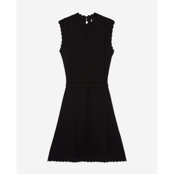 Skater Dress - Black - Women