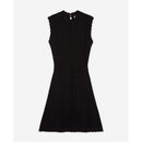 Vestido skater - Negro - Mujer
