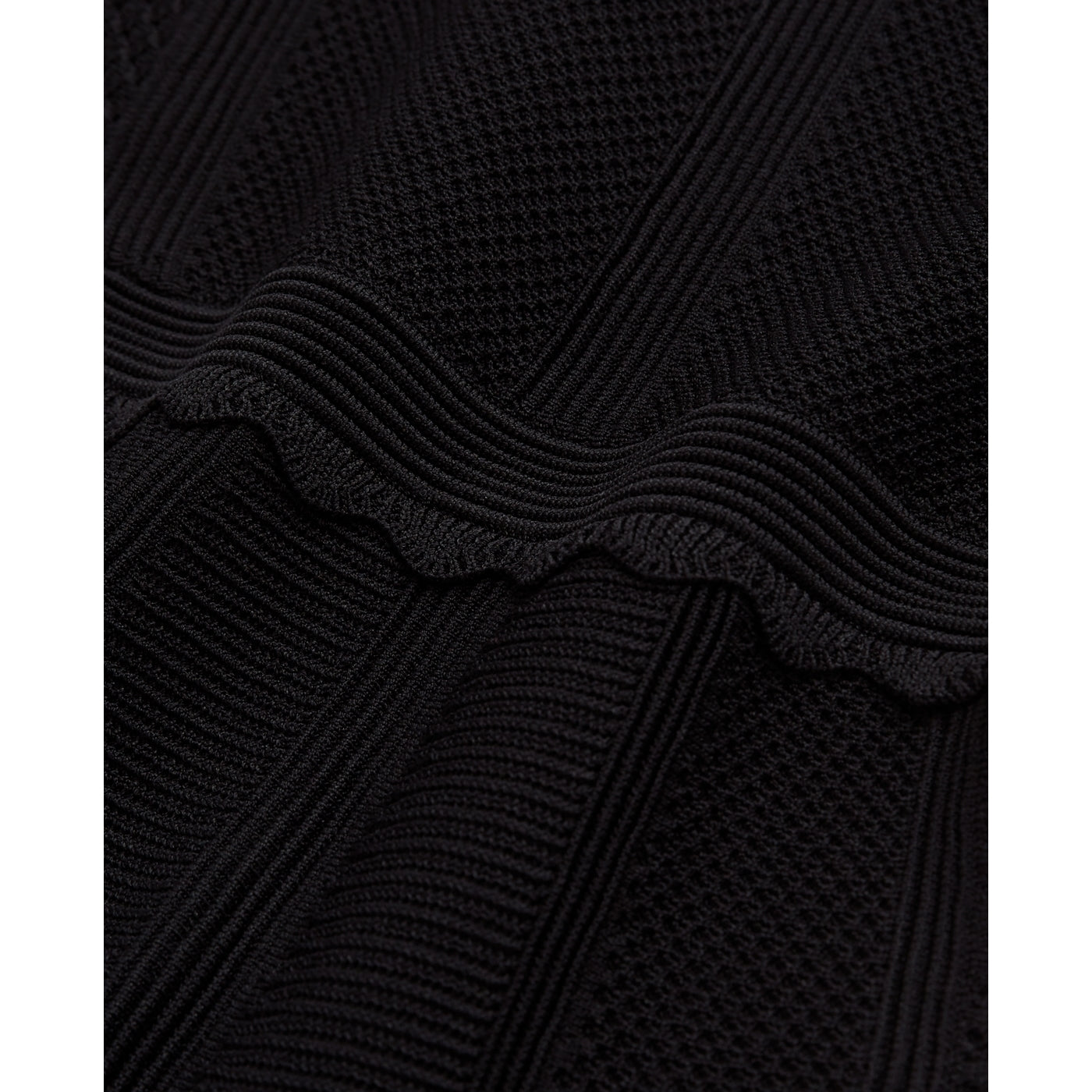 Skater Dress - Black - Women