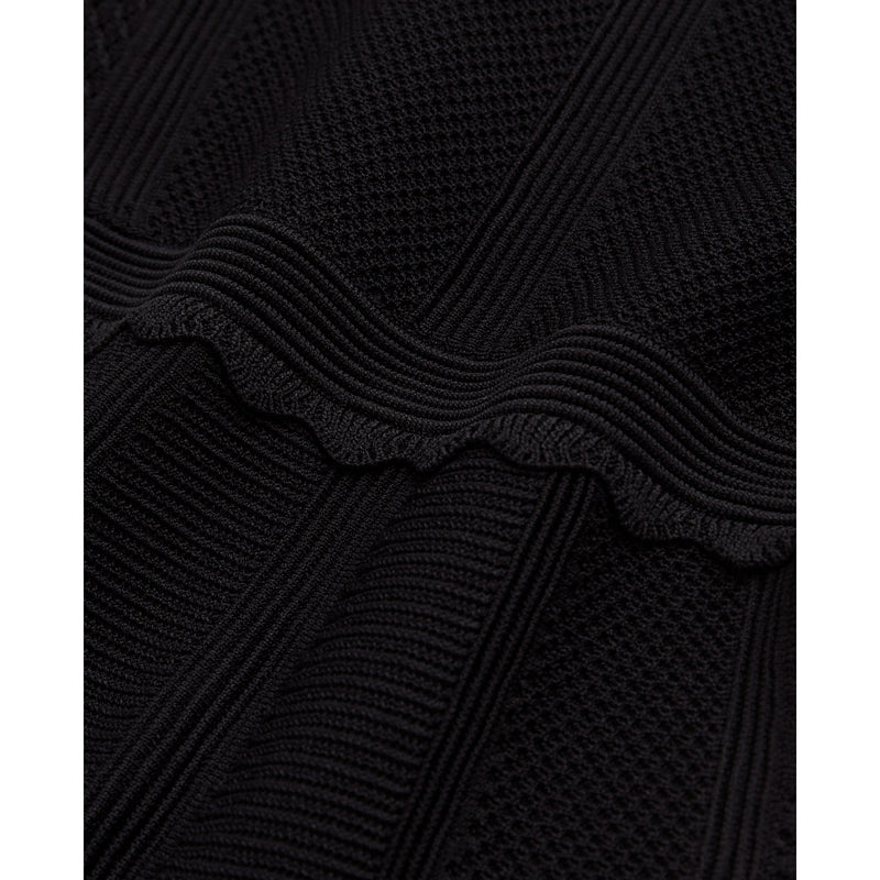 Vestido skater - Negro - Mujer