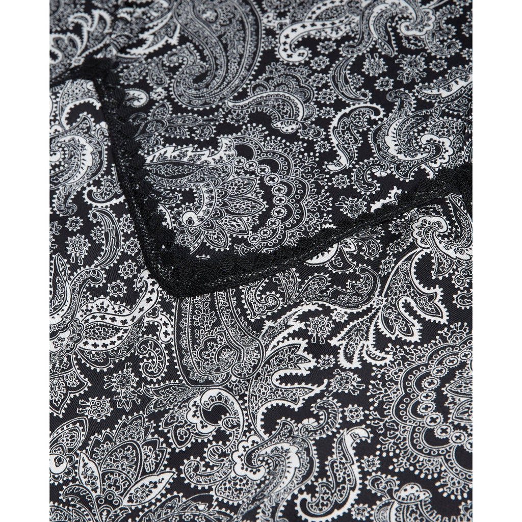 The Kooples - Robe Longue - Noir Et Blanc - Femme