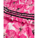 Silk Skater Dress - Pink - Women