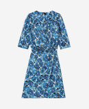 The Kooples - Robe Portefeuille Courte Imprimée - Femme