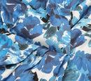 Vestido cruzado - Azul - Mujer