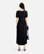 The Kooples - Vestido Largo Mc Parte Superior de Encaje - Mujer