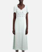 Vestido Largo - Verde Agua - Mujer