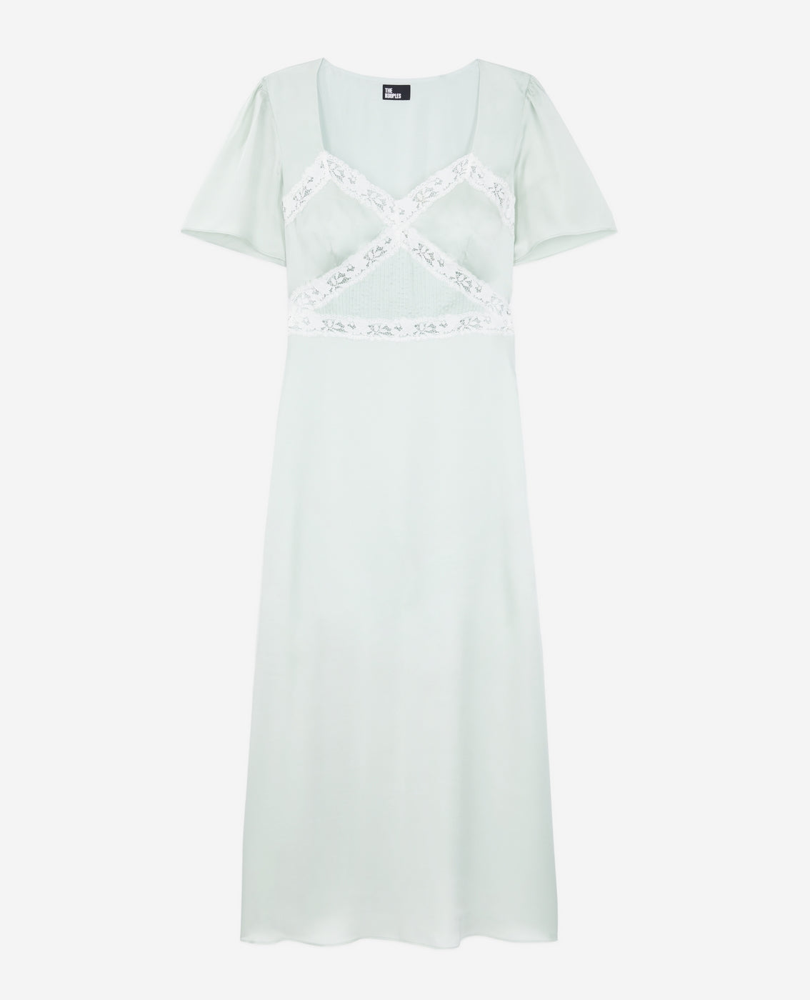 Vestido Largo - Verde Agua - Mujer