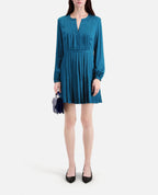 The Kooples - Robe Patineuse - Bleu - Femme