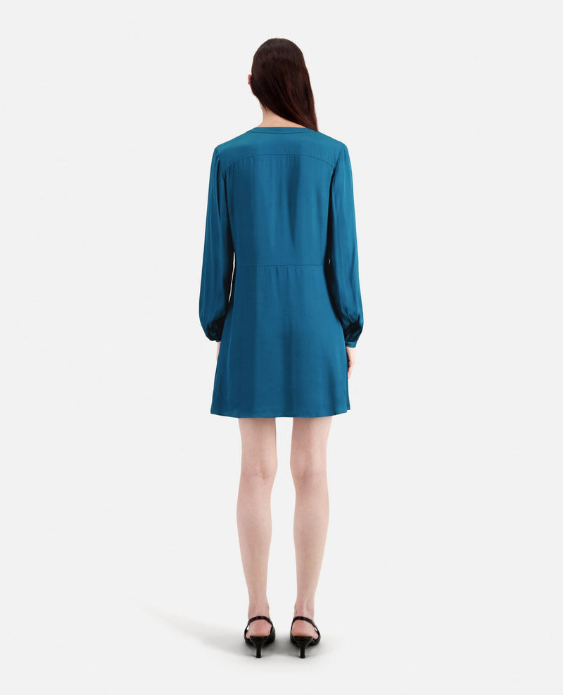 Robe Patineuse - Bleu - Femme