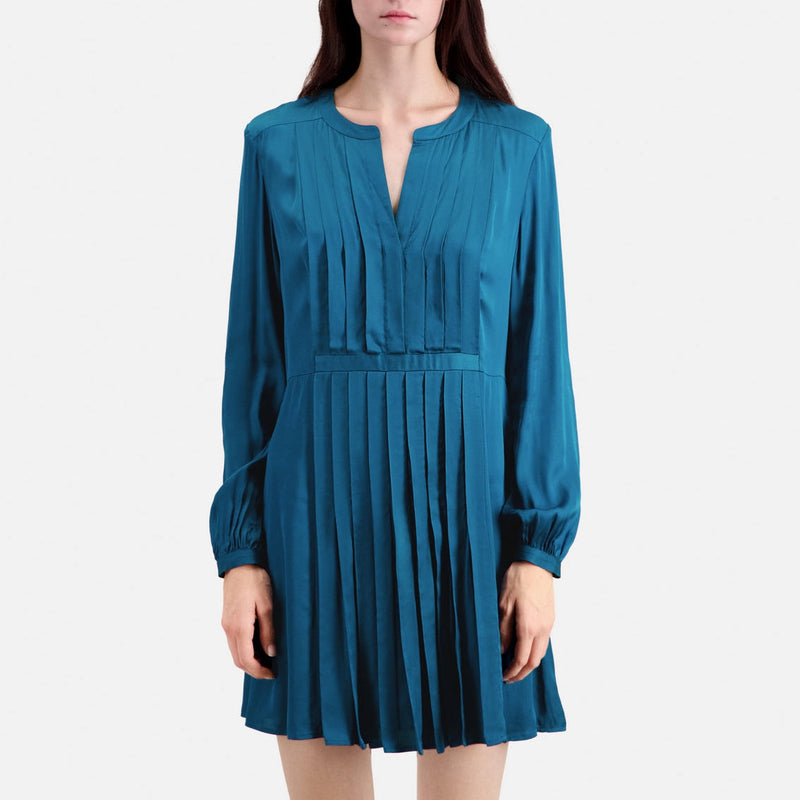 Robe Patineuse - Bleu - Femme