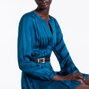 Robe Patineuse - Bleu - Femme