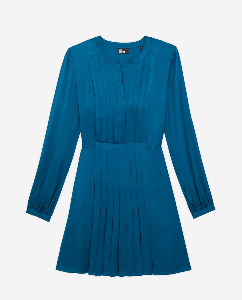 Robe Patineuse - Bleu - Femme
