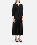 Vestido largo - Negro - Mujer