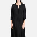 Vestido largo - Negro - Mujer
