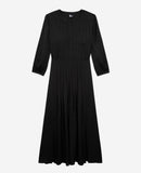 Vestido largo - Negro - Mujer