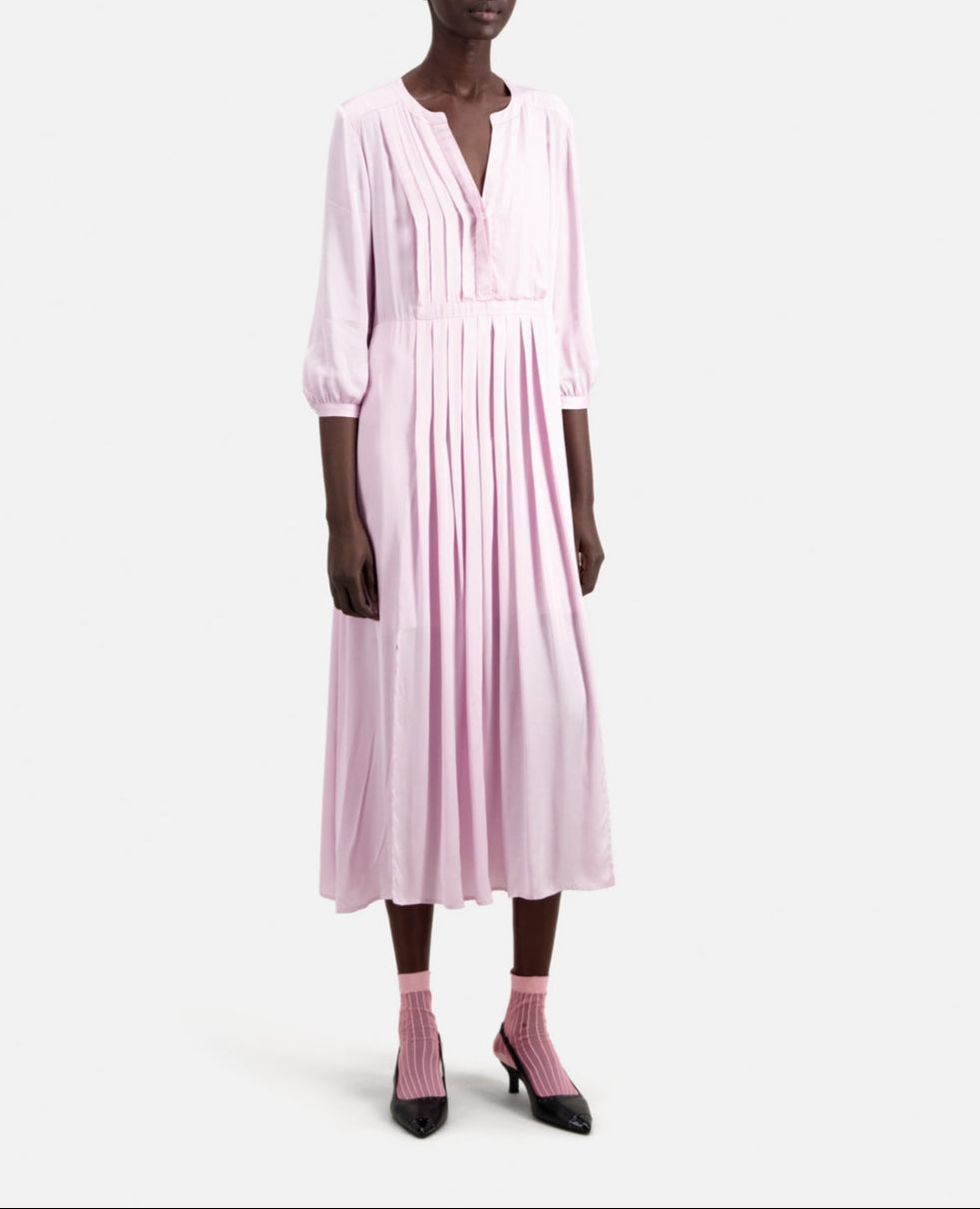 The Kooples - Midi Dress - Pink - Women