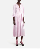 Vestido midi - Rosa - Mujer