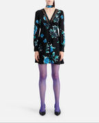 Shirt Dress - Black - Women