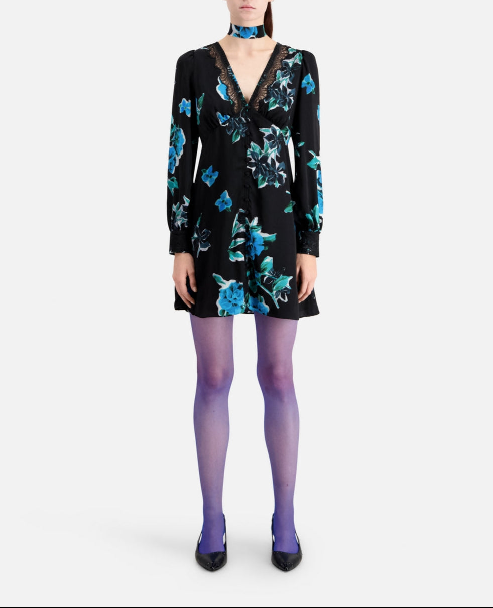 Shirt Dress - Black - Women